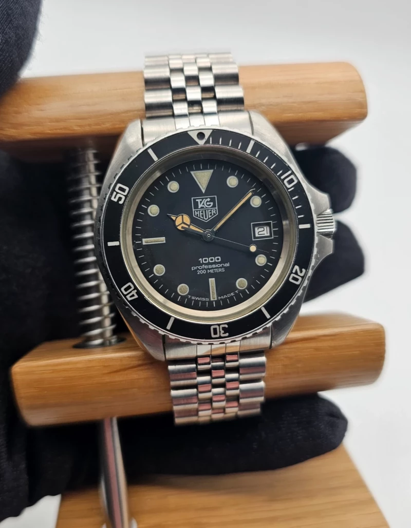 Heuer Monnin Vintage Diver 42mm Full Set