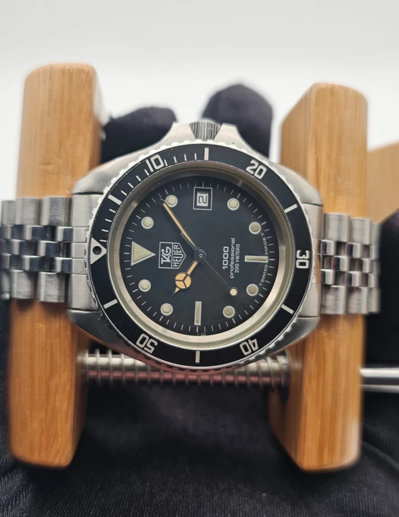 Heuer Monnin Vintage Diver 42mm Full Set