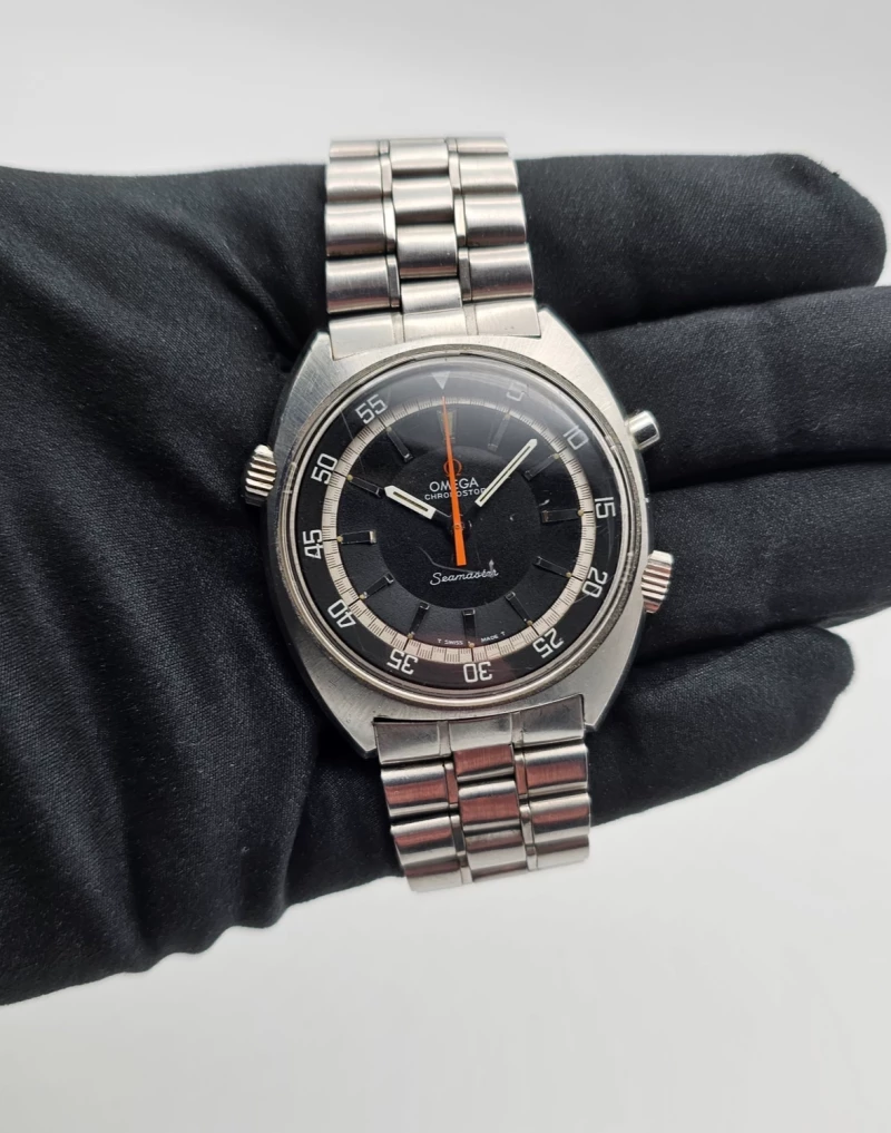 Omega Seamaster Chronostop 41mm Handaufzug Vintage