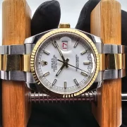 Rolex Datejust 36 Stahl/Gold Roulette Date Ref. 116233 Full Set