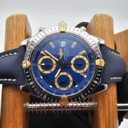 Breitling Chronomat GT blue 18k Stahl/Gold 39mm -very rare-