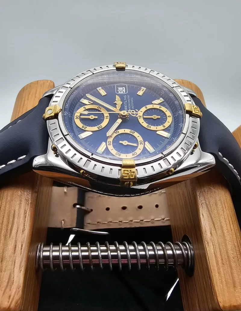 Breitling Chronomat GT blue 18k Stahl/Gold 39mm -very rare-