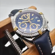 Breitling Chronomat GT blue 18k Stahl/Gold 39mm -very rare-