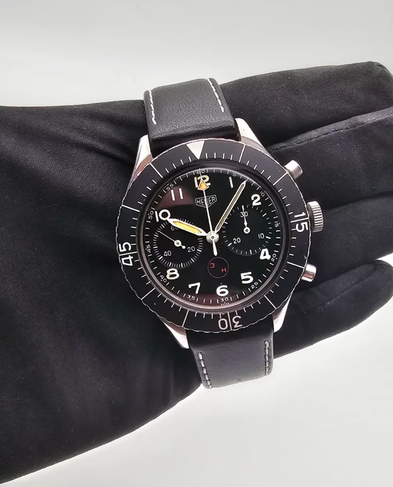 Heuer Bundeswehr Flyback 1550 SG 3H -very rare-