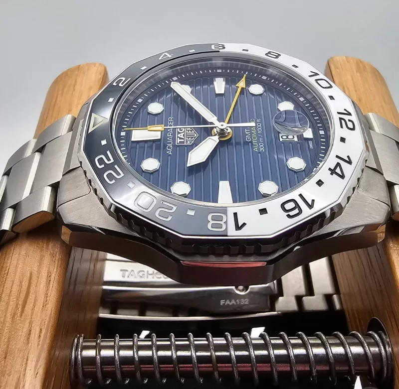 TAG Heuer Aquaracer GMT 300m blue Dial Full Set 2024