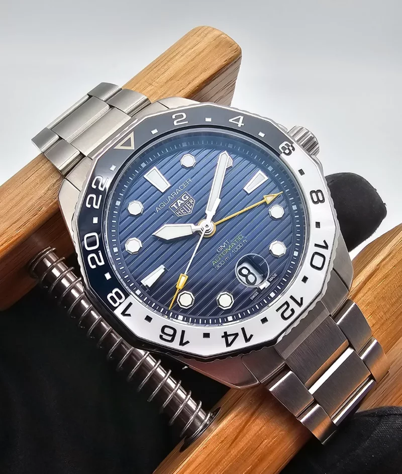 TAG Heuer Aquaracer GMT 300m blue Dial Full Set 2024