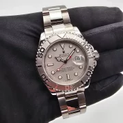 Rolex Yacht-Master 40mm Platin Ref. 16622 P-Serie 2001 Mint