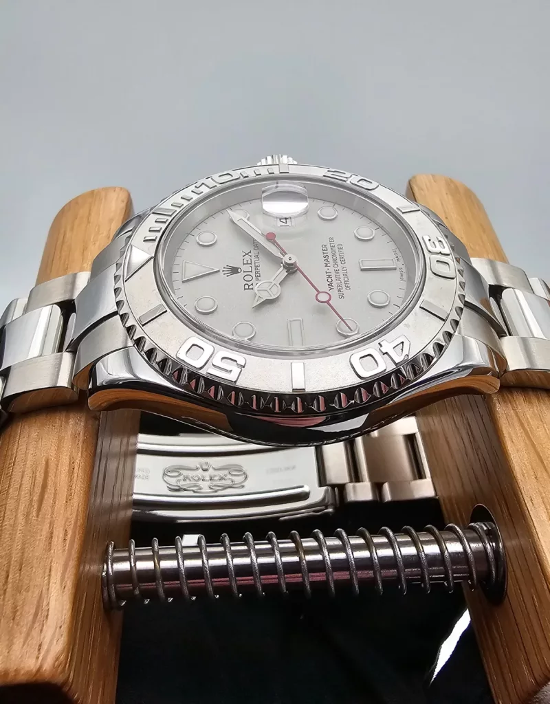 Rolex Yacht-Master 40mm Platin Ref. 16622 P-Serie 2001 Mint