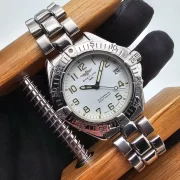 Breitling Colt Automatik 38mm white Dial Ref. A17035 Full Set