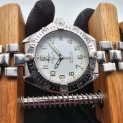 Breitling Colt Automatik 38mm white Dial Ref. A17035 Full Set