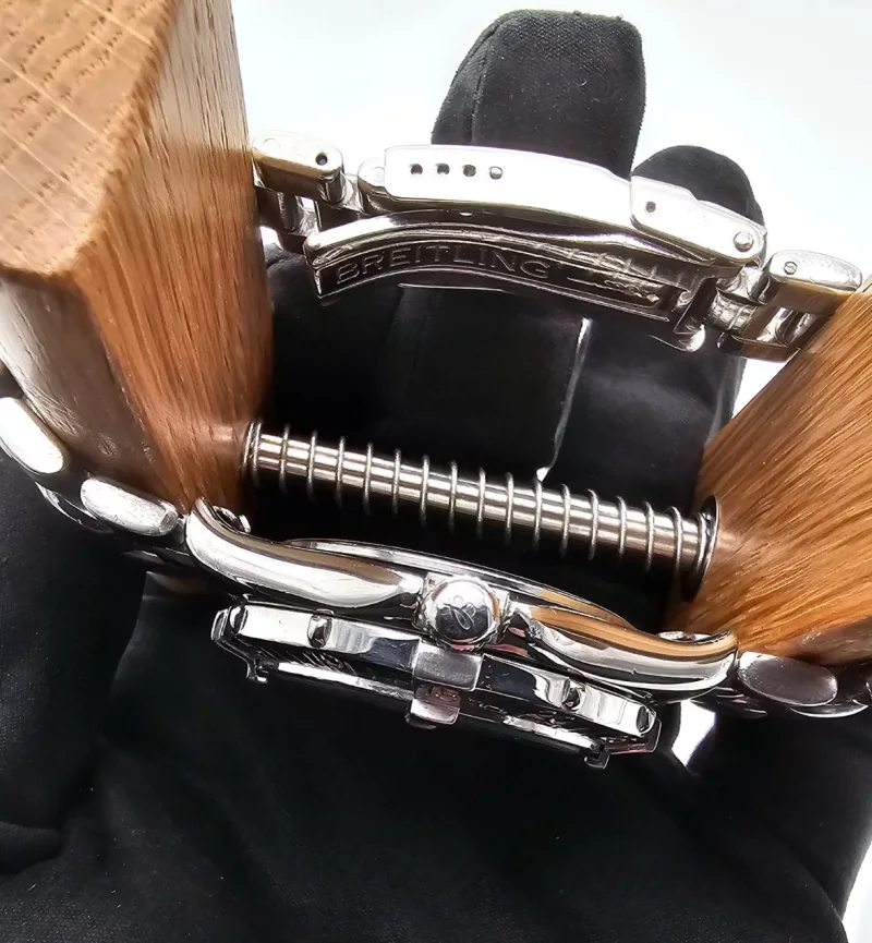 Breitling Colt Automatik 38mm white Dial Ref. A17035 Full Set