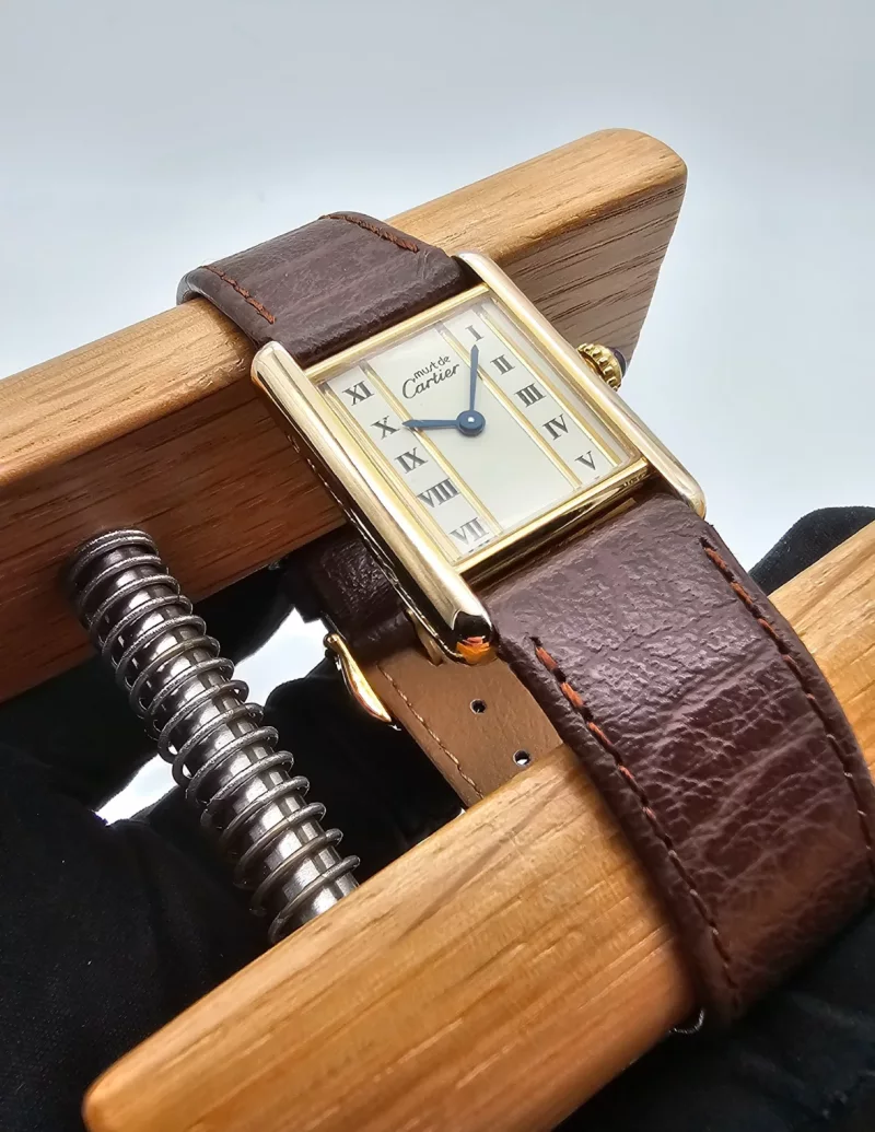 Cartier Tank Vermeil Ref. 5057001 Double Colonne -very rare-