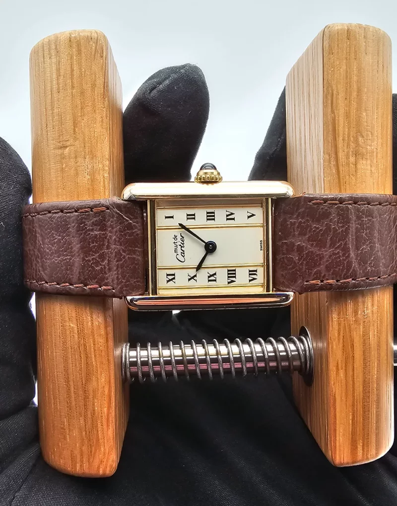 Cartier Tank Vermeil Ref. 5057001 Double Colonne -very rare-