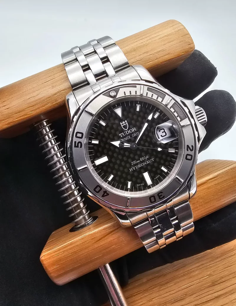 Tudor Prince Date Hydronaut Carbon Dial 40mm -very rare-