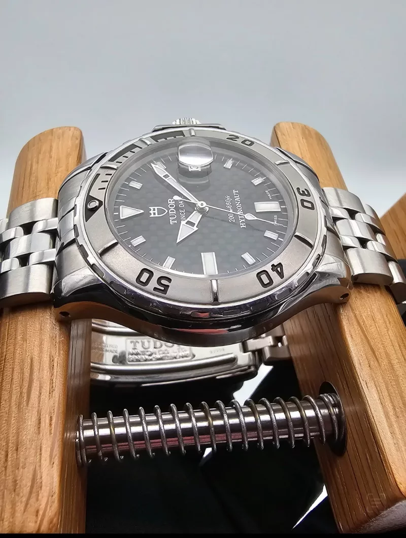 Tudor Prince Date Hydronaut Carbon Dial 40mm -very rare-