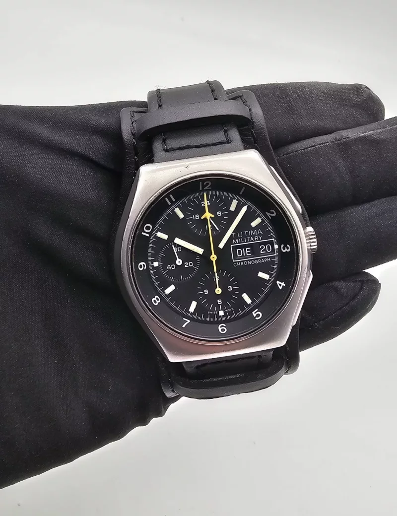 Tutima Military Chrono mit Versorgungsnummer -very rare-