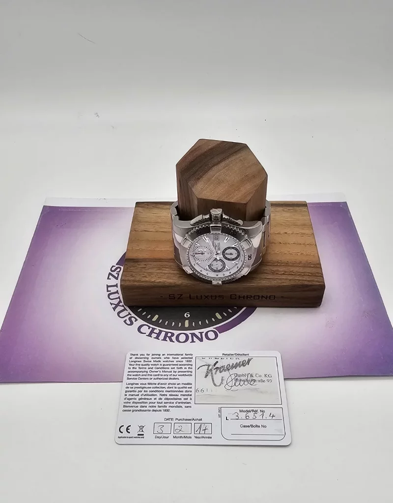 Longines HydroConquest Chrono Automatic 41mm mit Papieren