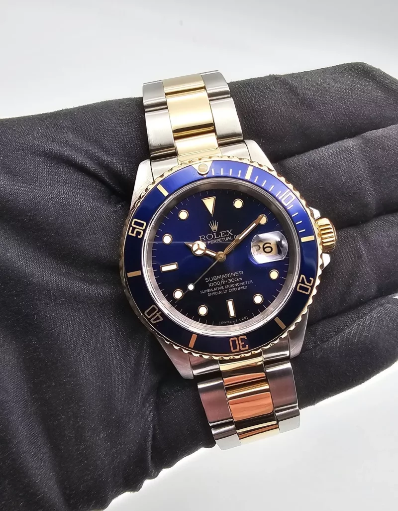 Rolex Submariner Date 40mm Bluesy Stahl/Gold Purple