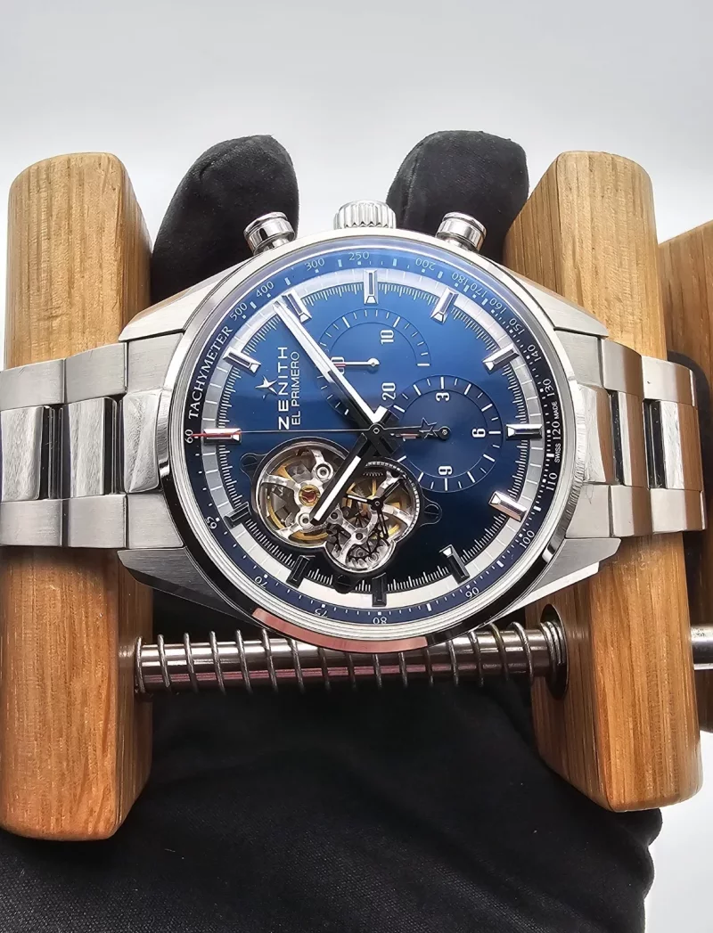 Zenith El Primero Chronomaster Open blue 42mm Full Set + RG