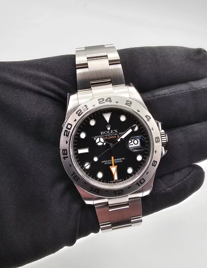 Rolex Explorer II 42mm Full Set + Revision 2026 -stickered-