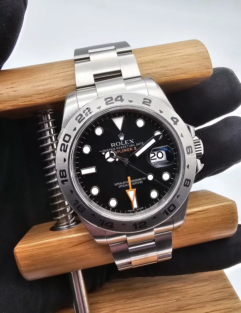 Rolex Explorer II 42mm Full Set + Revision 2026 -stickered-