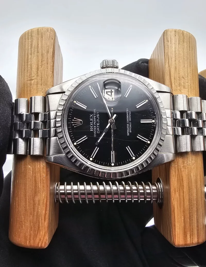 Rolex Datejust 36mm Ref. 16030 black Dial Jubilee Full Set