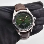 Seiko Alpinist 38mm green Dial Automatik Full Set