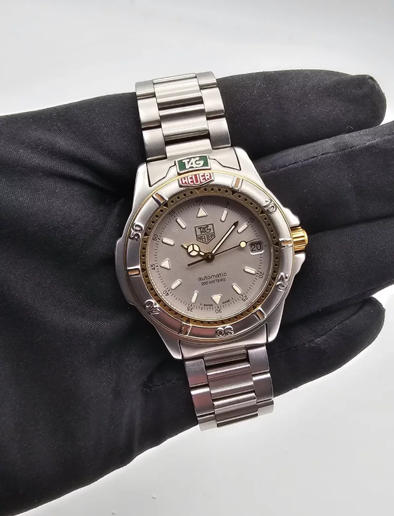 TAG Heuer 4000 Stahl/Gold Automatik Mint -very rare-