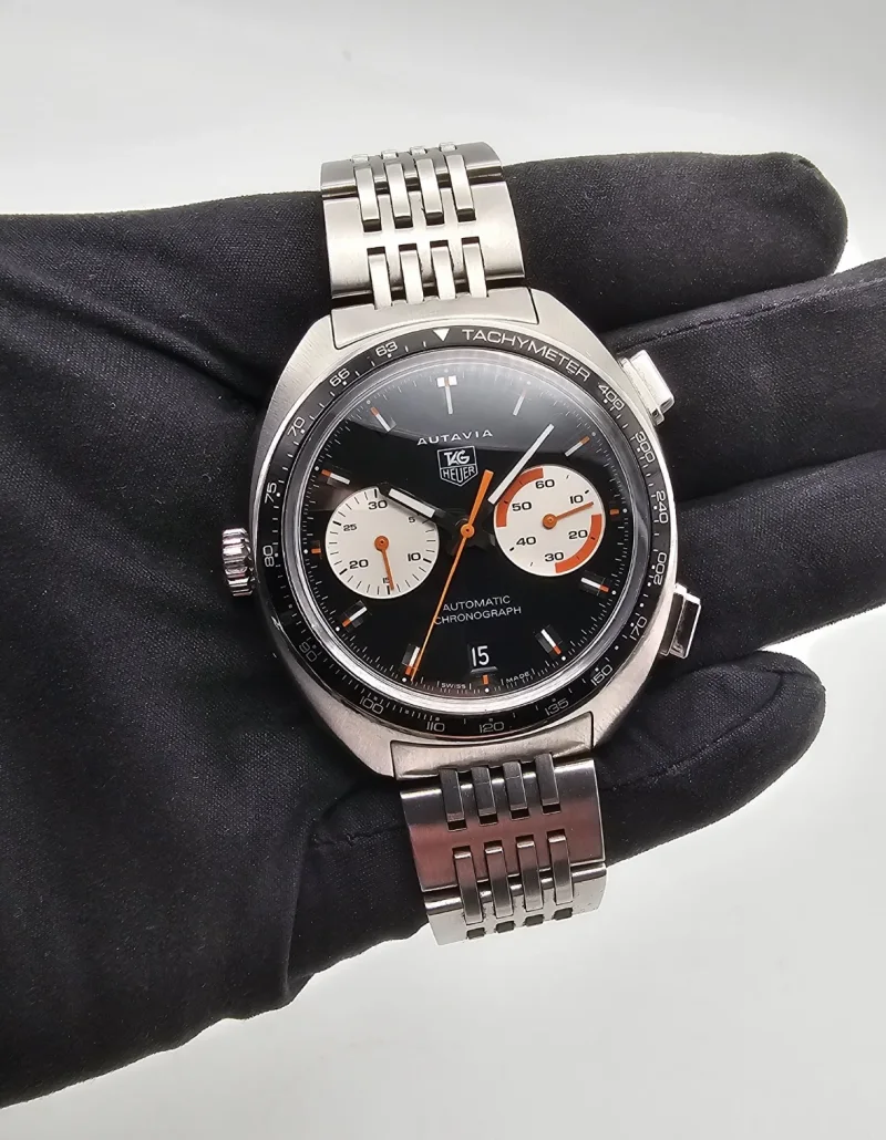 TAG Heuer Autavia Chrono 42mm Automatik Full Set Mint
