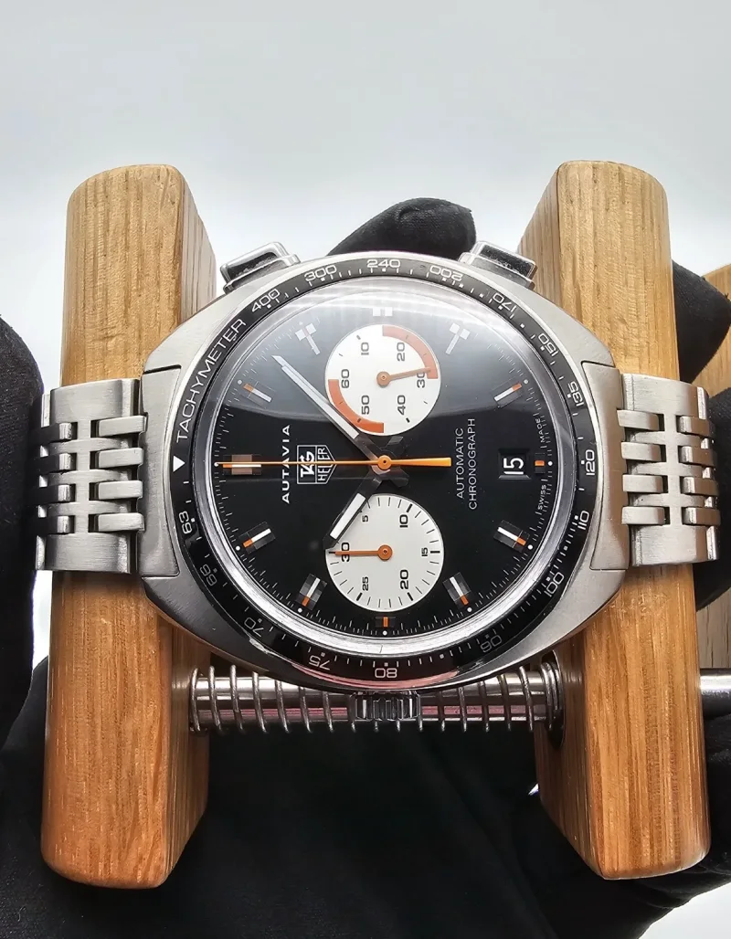 TAG Heuer Autavia Chrono 42mm Automatik Full Set Mint