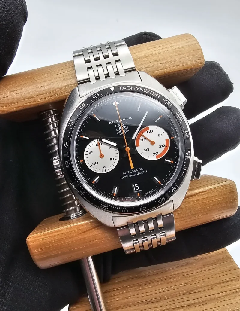 TAG Heuer Autavia Chrono 42mm Automatik Full Set Mint