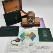Rolex Oyster Perpetual Date 18k Stahl/Gold No Holes Full Set LC100