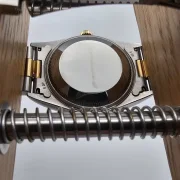 Rolex Oyster Perpetual Date 18k Stahl/Gold No Holes Full Set LC100