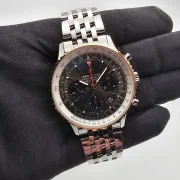 Breitling Navitimer 01 Ref. UB0121 Stahl/Gold Full Set Mint