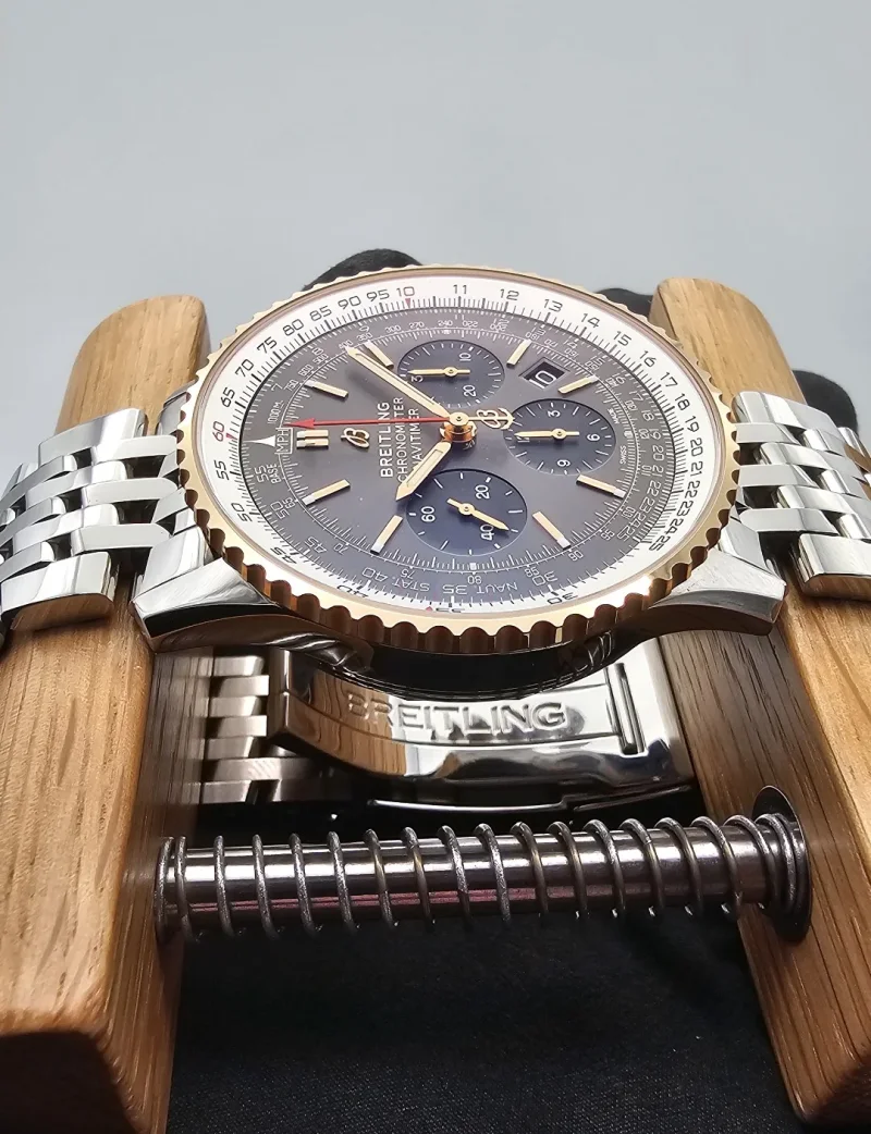 Breitling Navitimer 01 Ref. UB0121 Stahl/Gold Full Set Mint