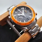 Omega Seamaster Planet Ocean Chrono orange Full Set + Revision