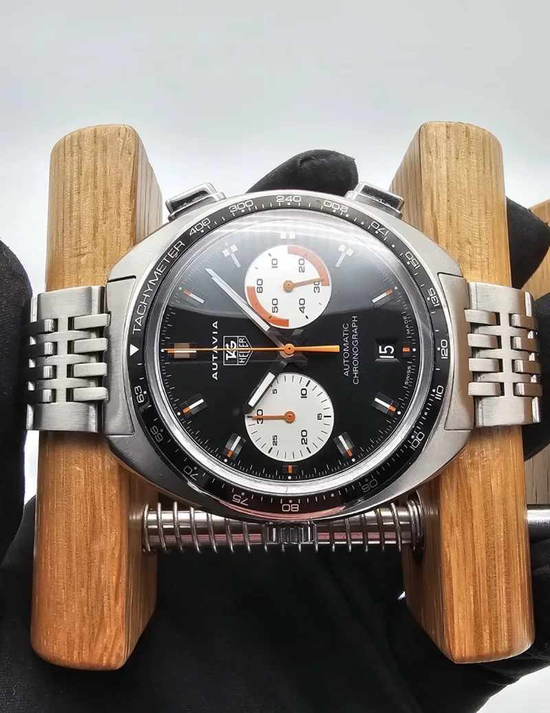 TAG Heuer Autavia Chrono 42mm Automatik Full Set Mint