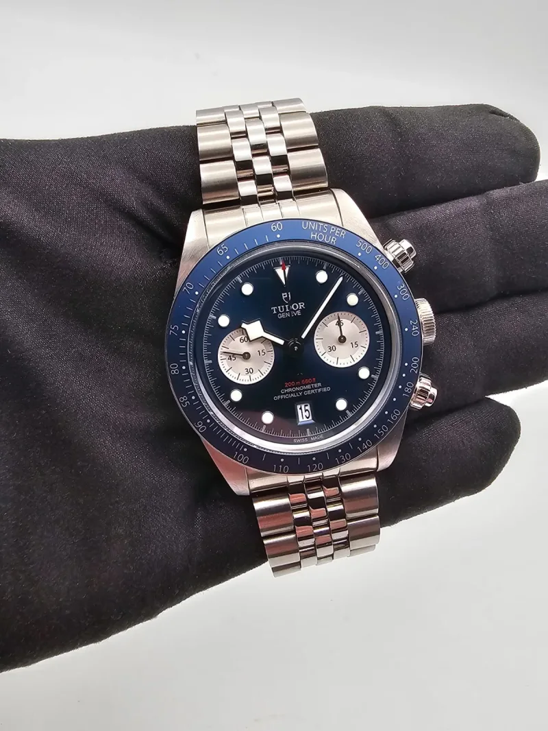Tudor Black Bay Chrono blue Boutique Edition Full Set