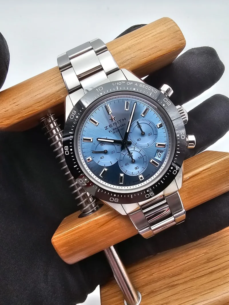 Zenith Chronomaster Sport Yoshida Ice Blue 41mm Full Set