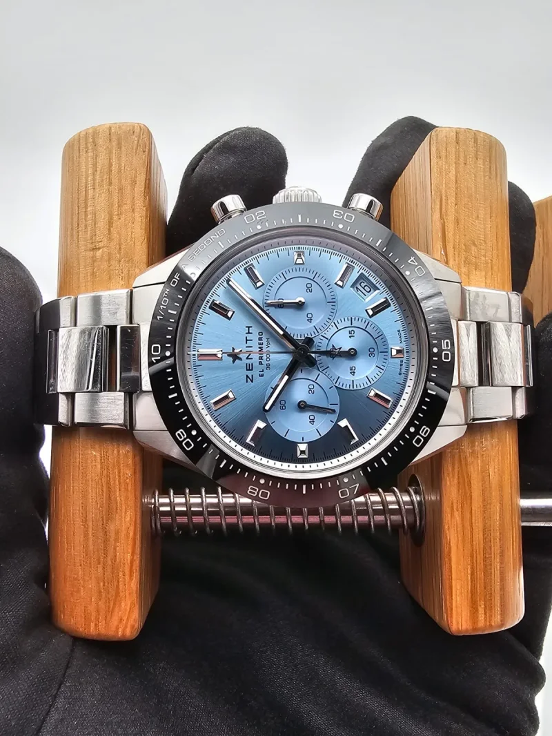 Zenith Chronomaster Sport Yoshida Ice Blue 41mm Full Set