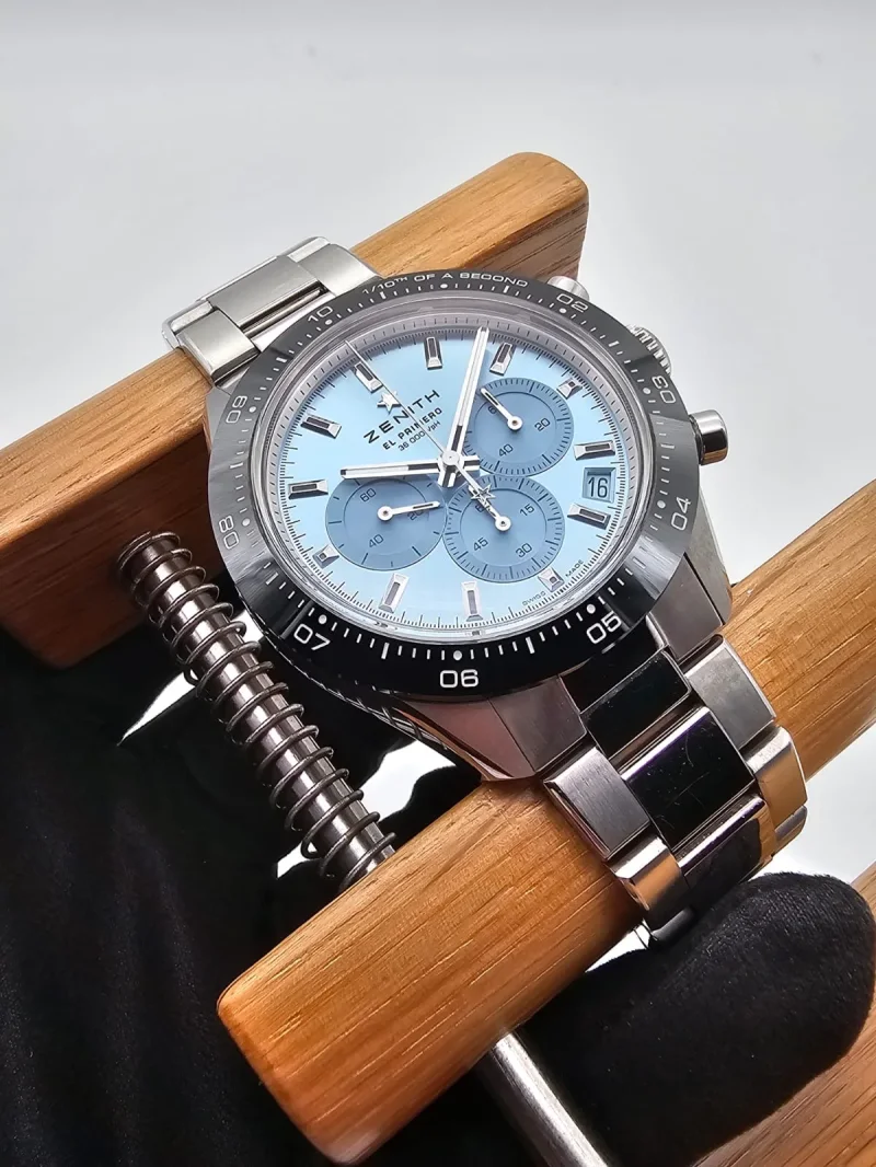 Zenith Chronomaster Sport Yoshida Ice Blue 41mm Full Set