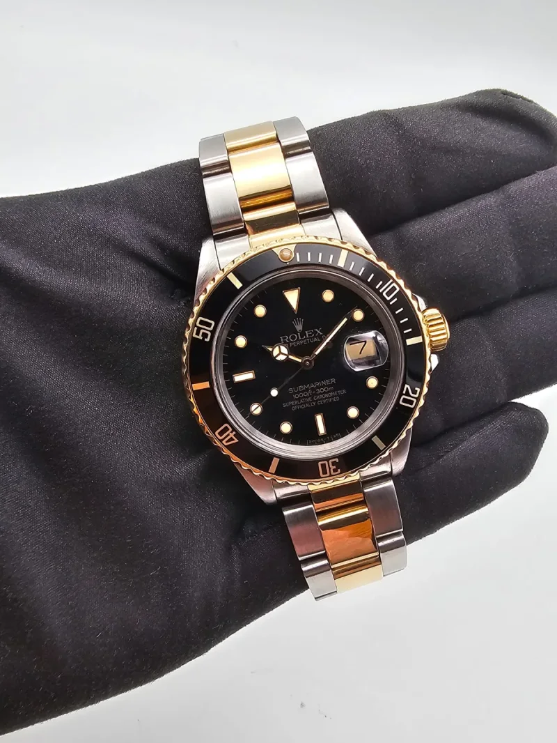 Rolex Submariner Date 18k Stahl/Gold 40mm Ref. 16803