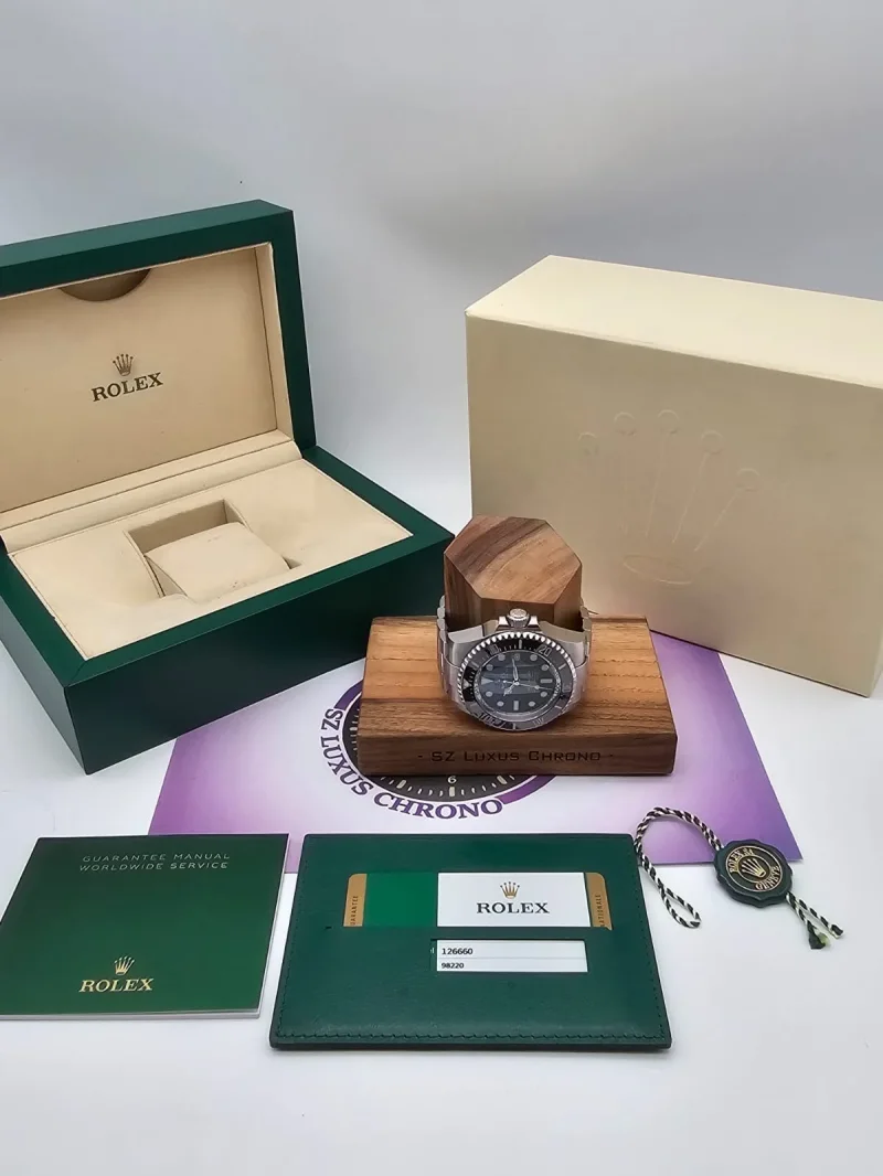 Rolex Sea-Dweller D-blue James Cameron Ref. 126660 Full Set
