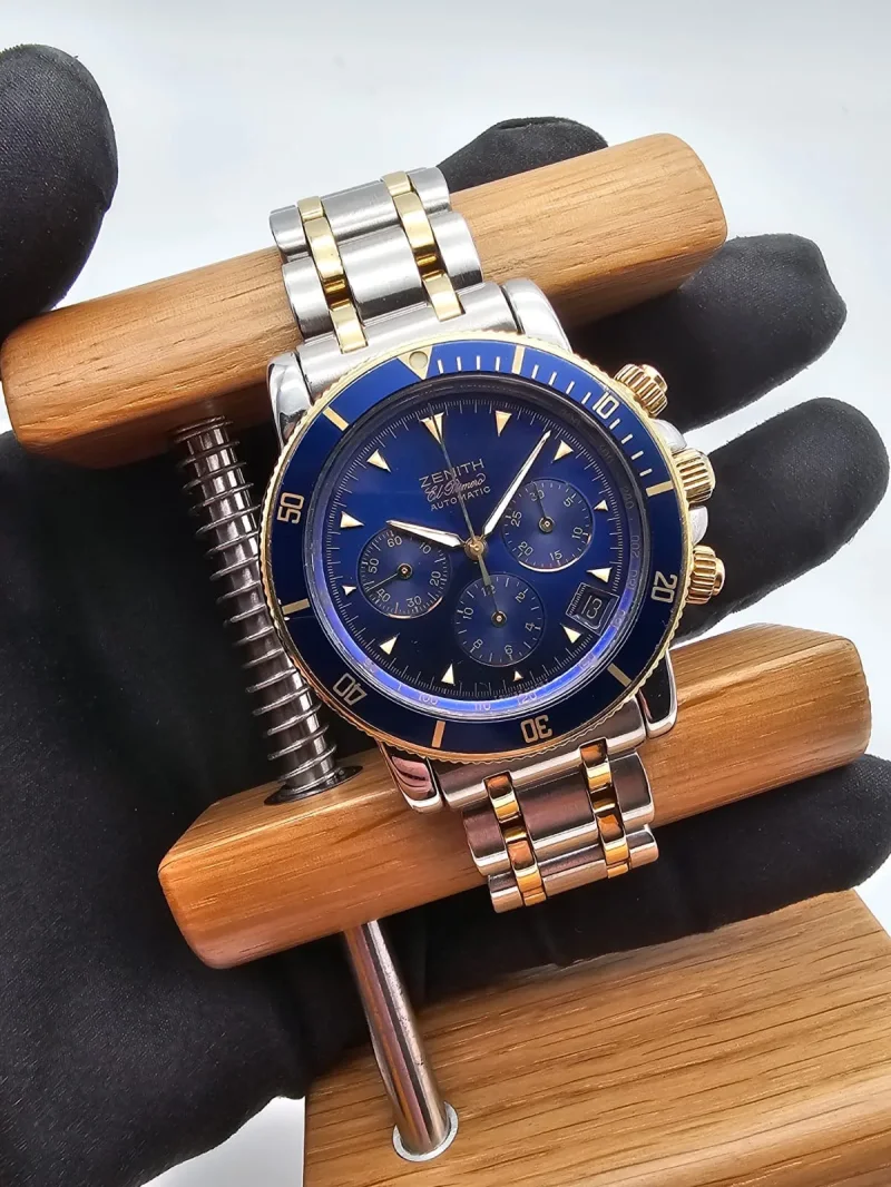 Zenith El Primero Rainbow 18k Stahl/Gold 40mm Full Set