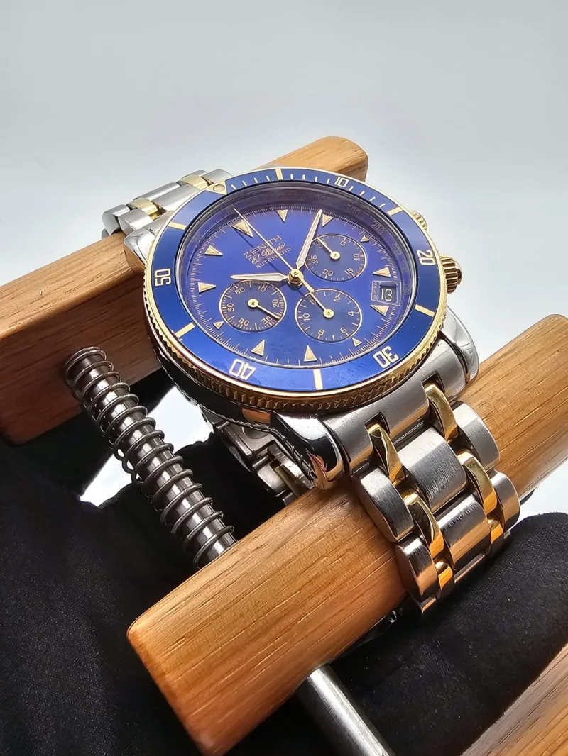 Zenith El Primero Rainbow 18k Stahl/Gold 40mm Full Set