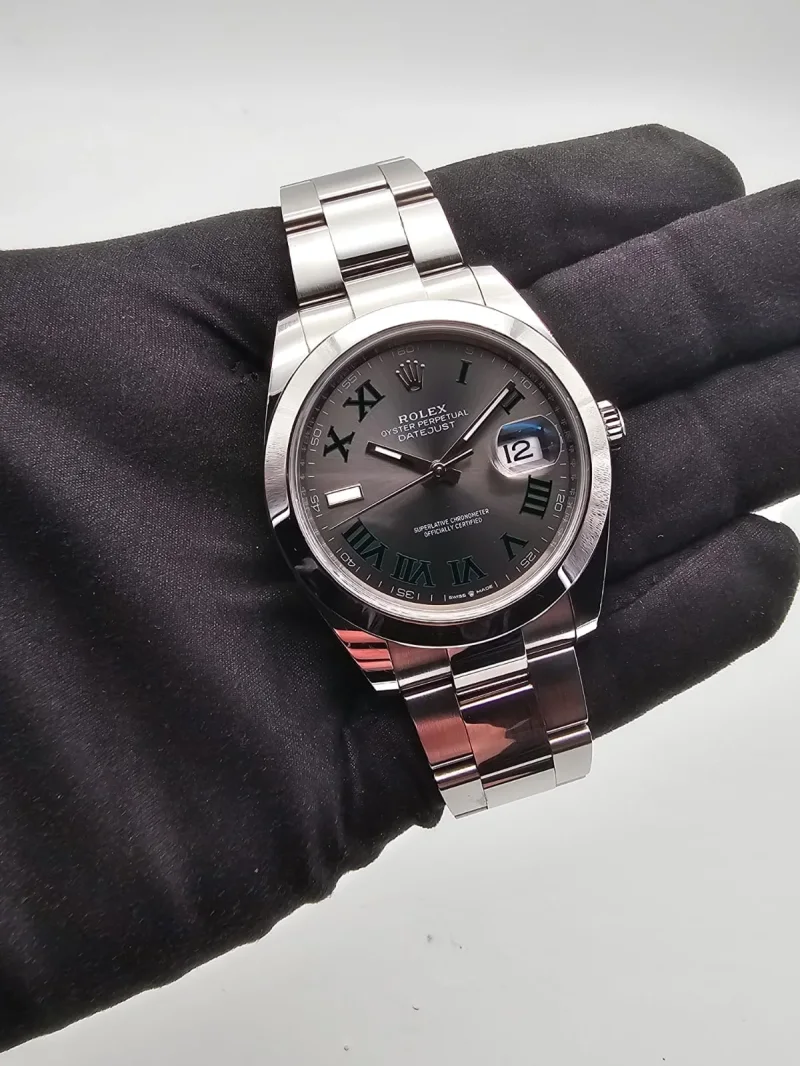 Rolex Datejust 41 Wimbledon Ref. 126300 Full Set