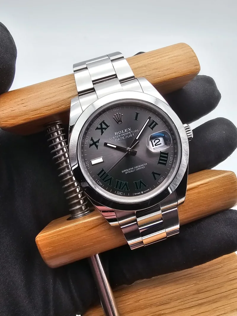 Rolex Datejust 41 Wimbledon Ref. 126300 Full Set