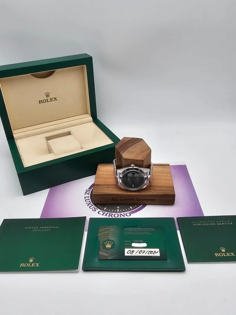 Rolex Datejust 41 Wimbledon Ref. 126300 Full Set