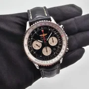 Breitling Navitimer 01 43mm Croco + Faltschließe Full Set