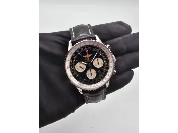 Breitling Navitimer 01 43mm Croco + Faltschließe Full Set